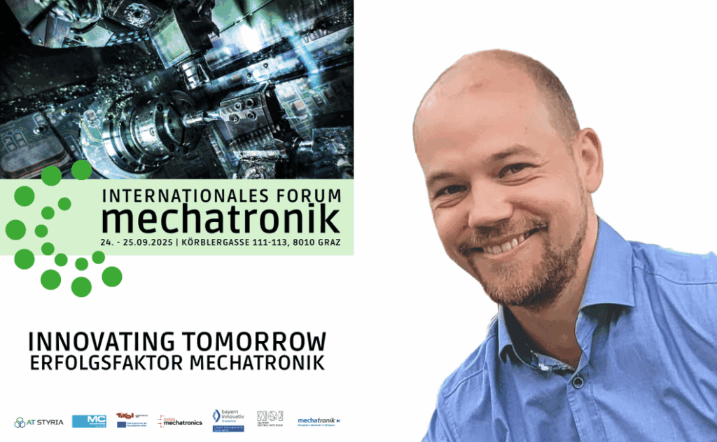 Titelblatt IFM Int. Forum Mechatronik 2025 – Bild von Peter Stirnweiß