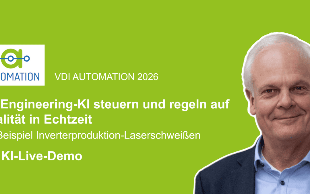 Automation 2026 - Vortrag von Frank Thurner : Mit Engineering-KI auf Qualität steuern