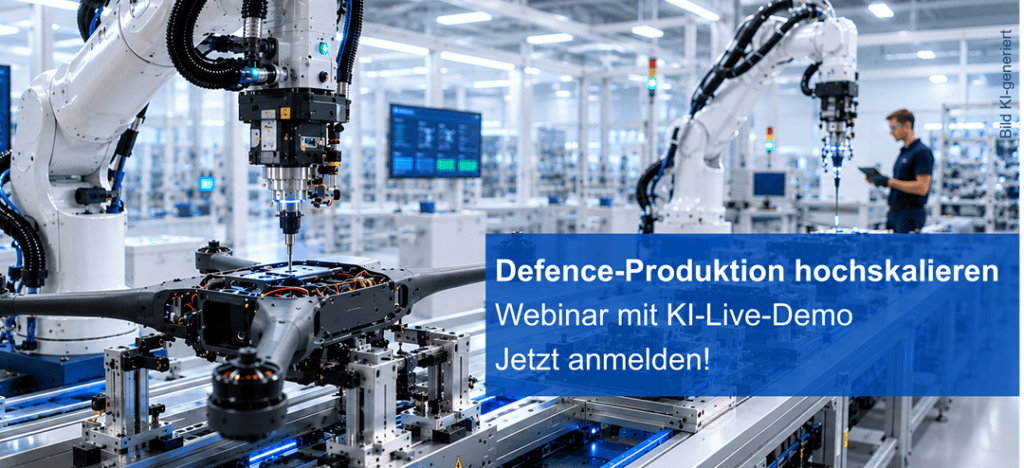 Webinar: Defence-Produktion hochskalieren mit Engineering-KI