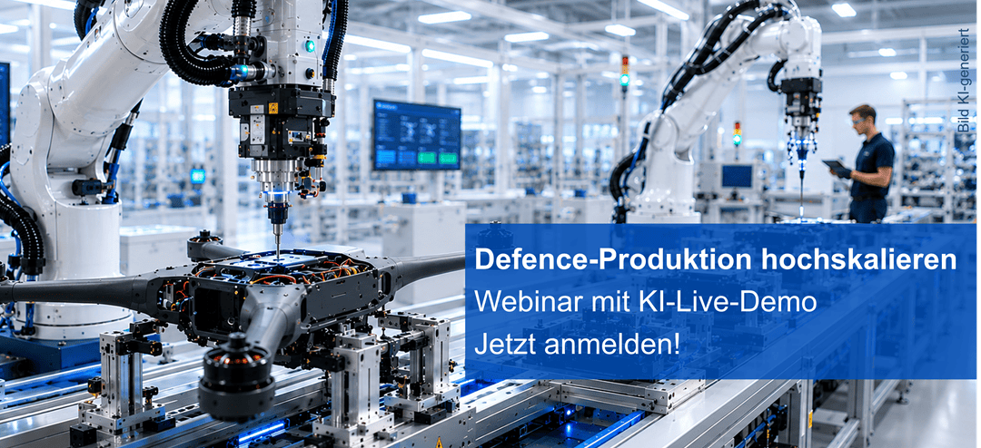 Webinar: Defence-Produktion hochskalieren mit Engineering-KI