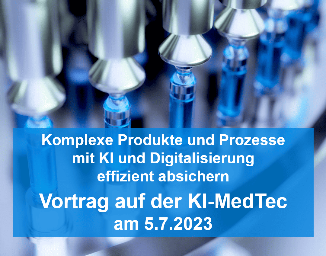 Vortrag am 5.7.2023 auf KI-MedTec 2023