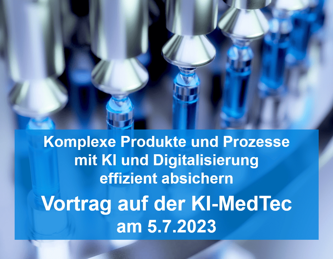 Künstliche Intelligenz in der Medizintechnik auf der KI-MedTec 2023 in München-Unterhaching