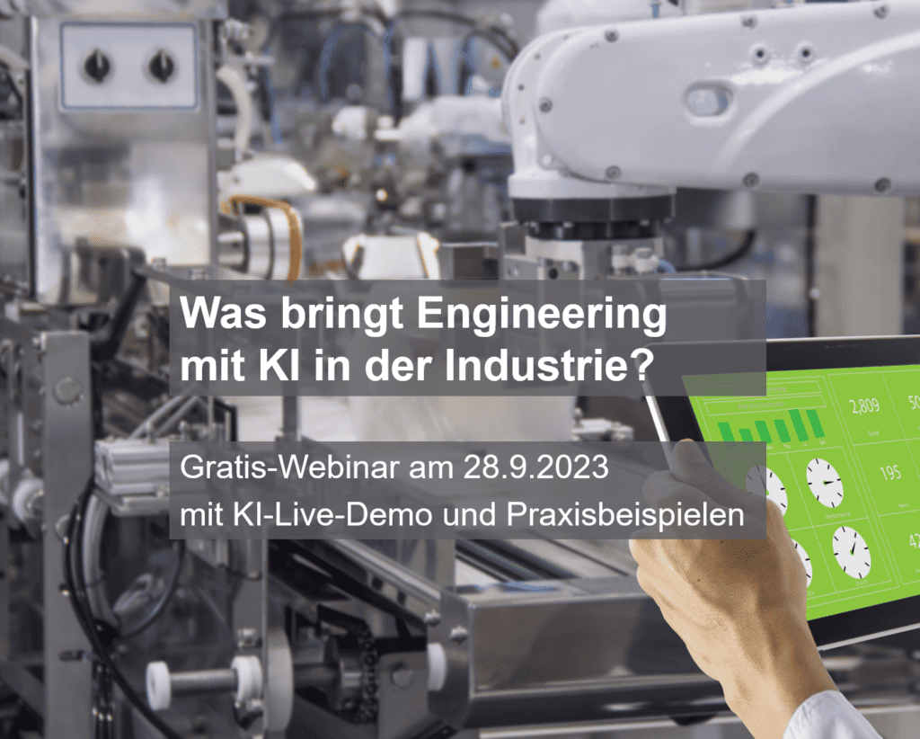 Was bringt Engineering mit KI in der Industrie? Gratis-Webinar
