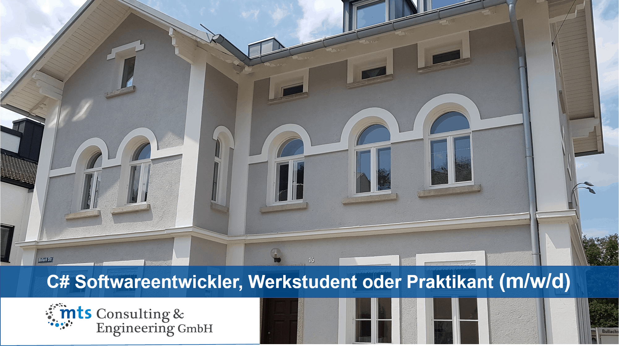 C# Softwareentwickler, Werkstudent oder Praktikant (m/w/d) für KI-System Analyser®