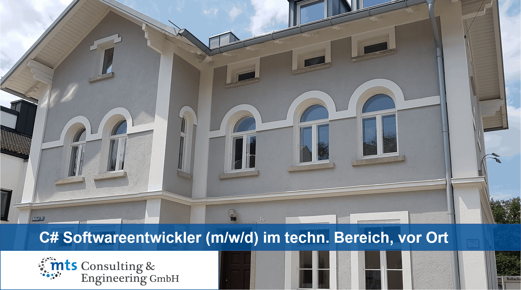 C# Softwareentwickler (m/w/d) im technischen Bereich vor Ort, kein remote