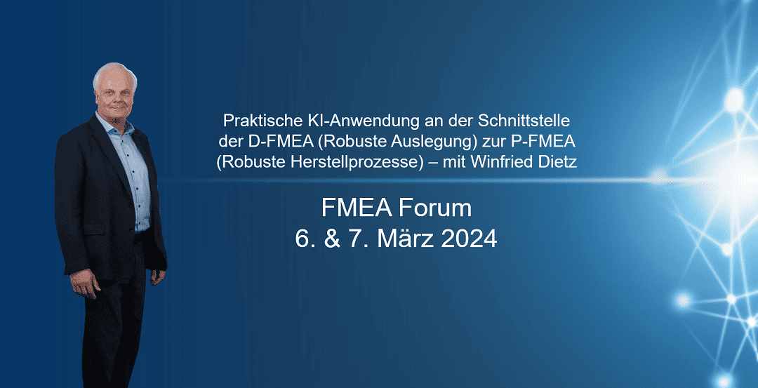 FMEA Forum 2024 mit Frank Thurner