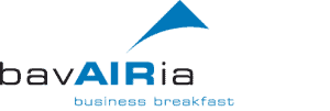 Logo des bavAIRia business breakfast