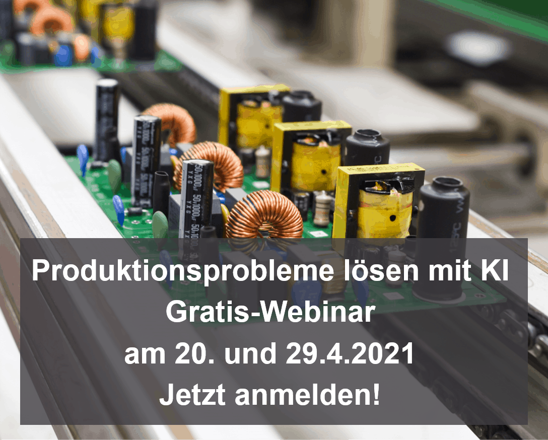 Mit KI Probleme in der Produktion schnell lösen – Gratis-Webinar