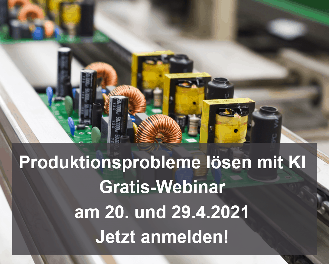 Mit KI Probleme in der Produktion schnell lösen - Gratis-Webinar